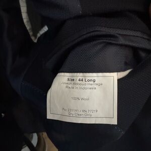 Joseph Abboud Navy Wool Jacket